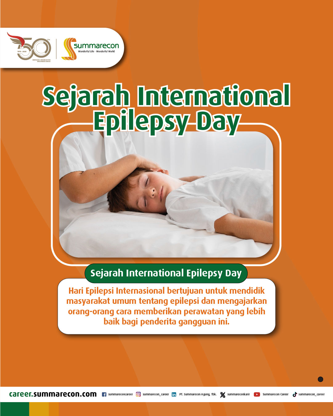 Sejarah International Epilepsy Day (3/5)