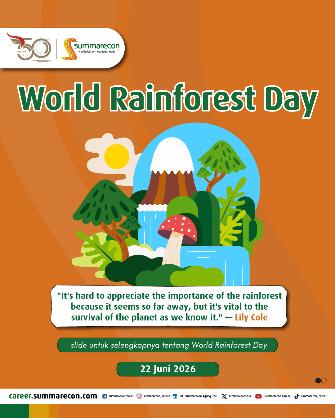 World Rainforest Day
