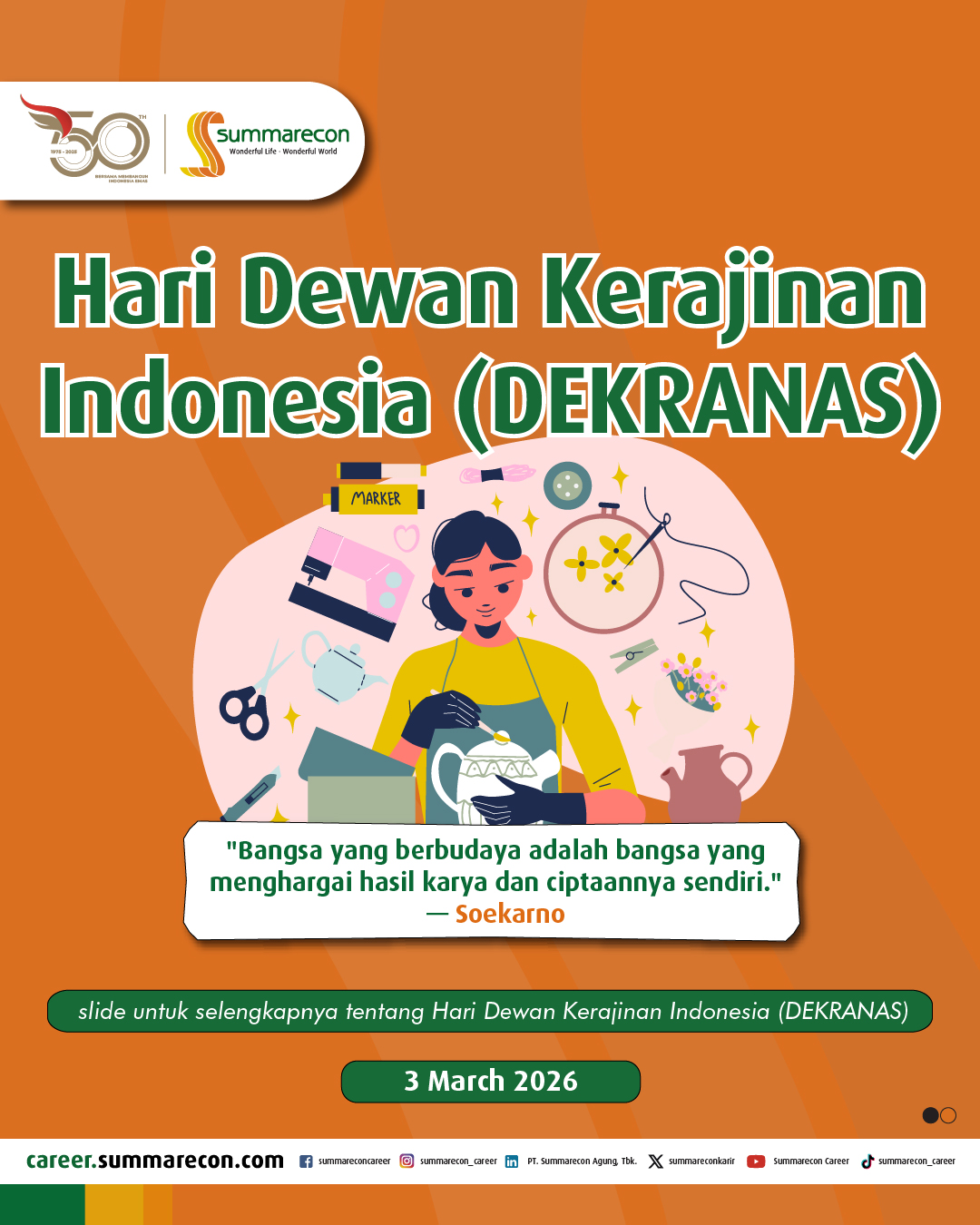 Hari Dewan Kerajinan Indonesia (DEKRANAS)