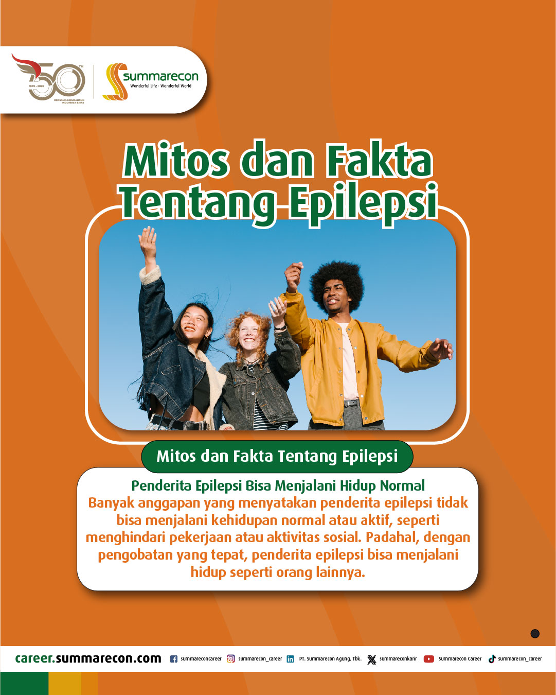 Mitos dan Fakta Tentang Epilepsi (1/5)
