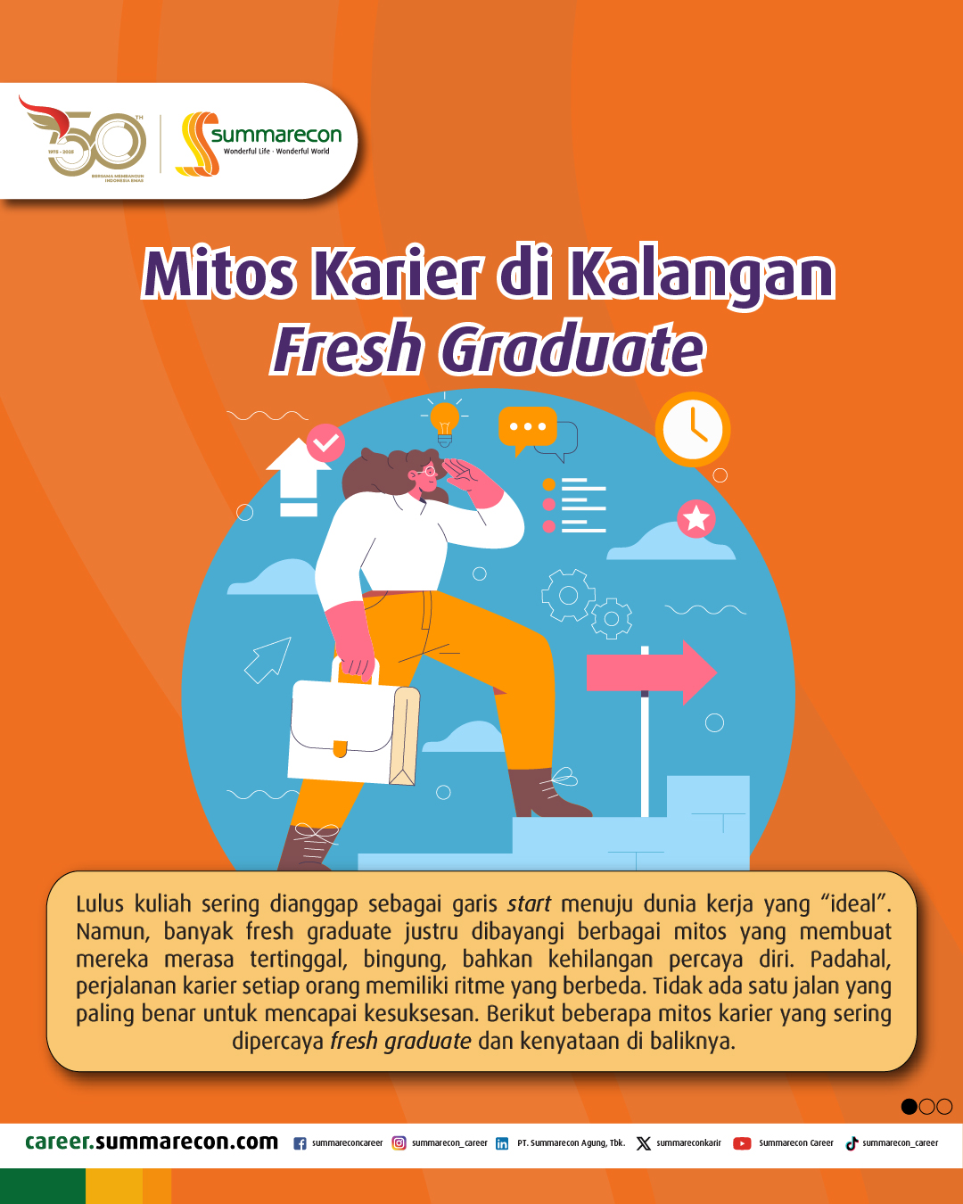 Mitos Karier di Kalangan Fresh Graduate