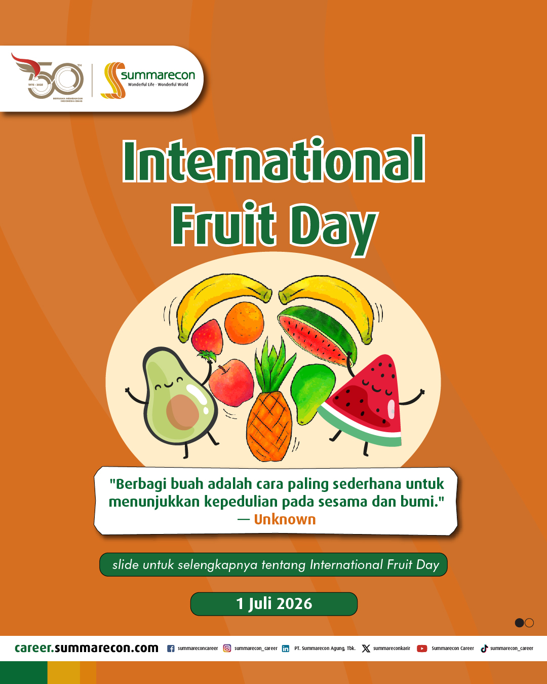 International Fruit Day