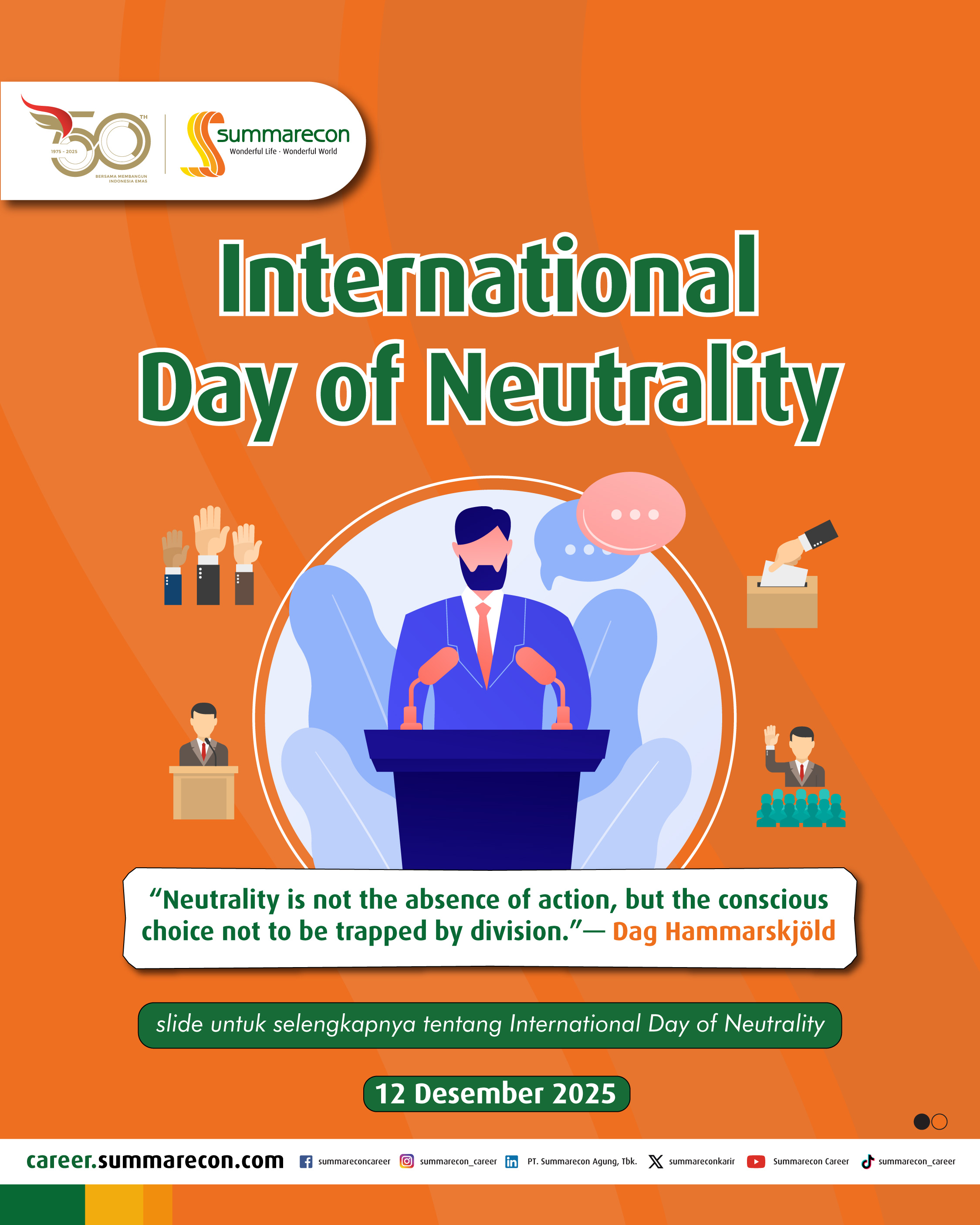 International Day of Neutrality