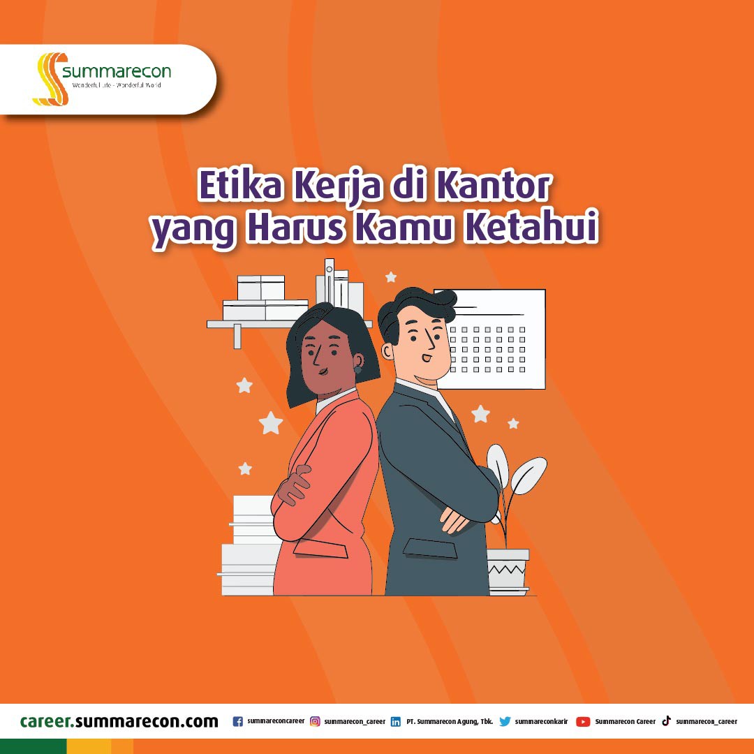 Etika Kerja di Kantor yang Harus Kamu Ketahui