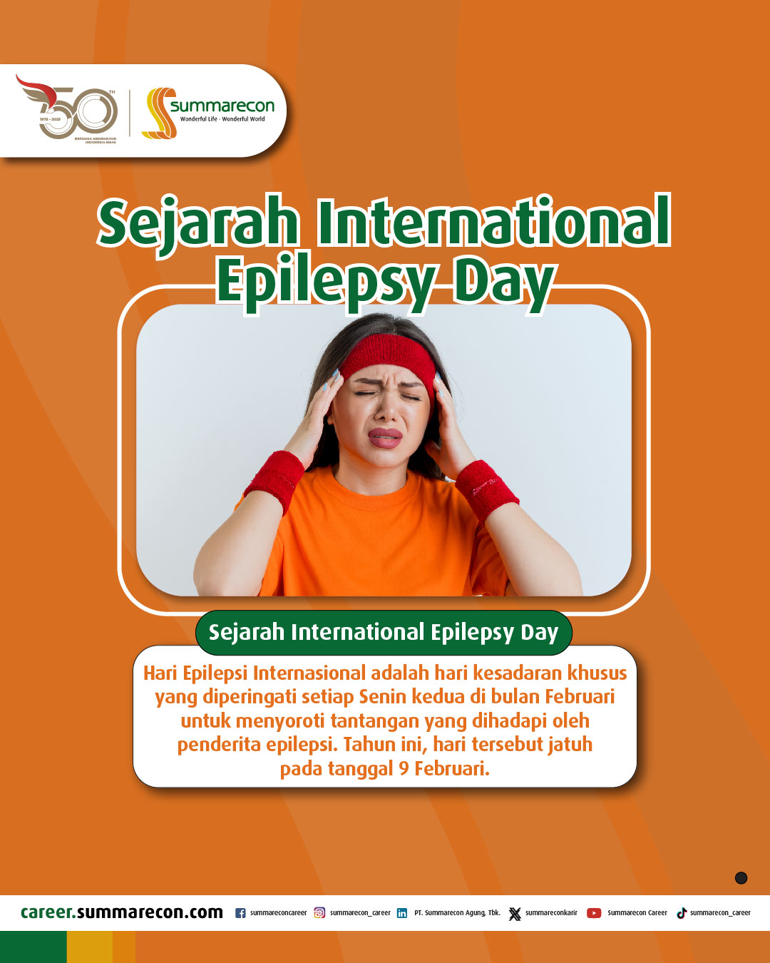 Sejarah International Epilepsy Day (1/5)
