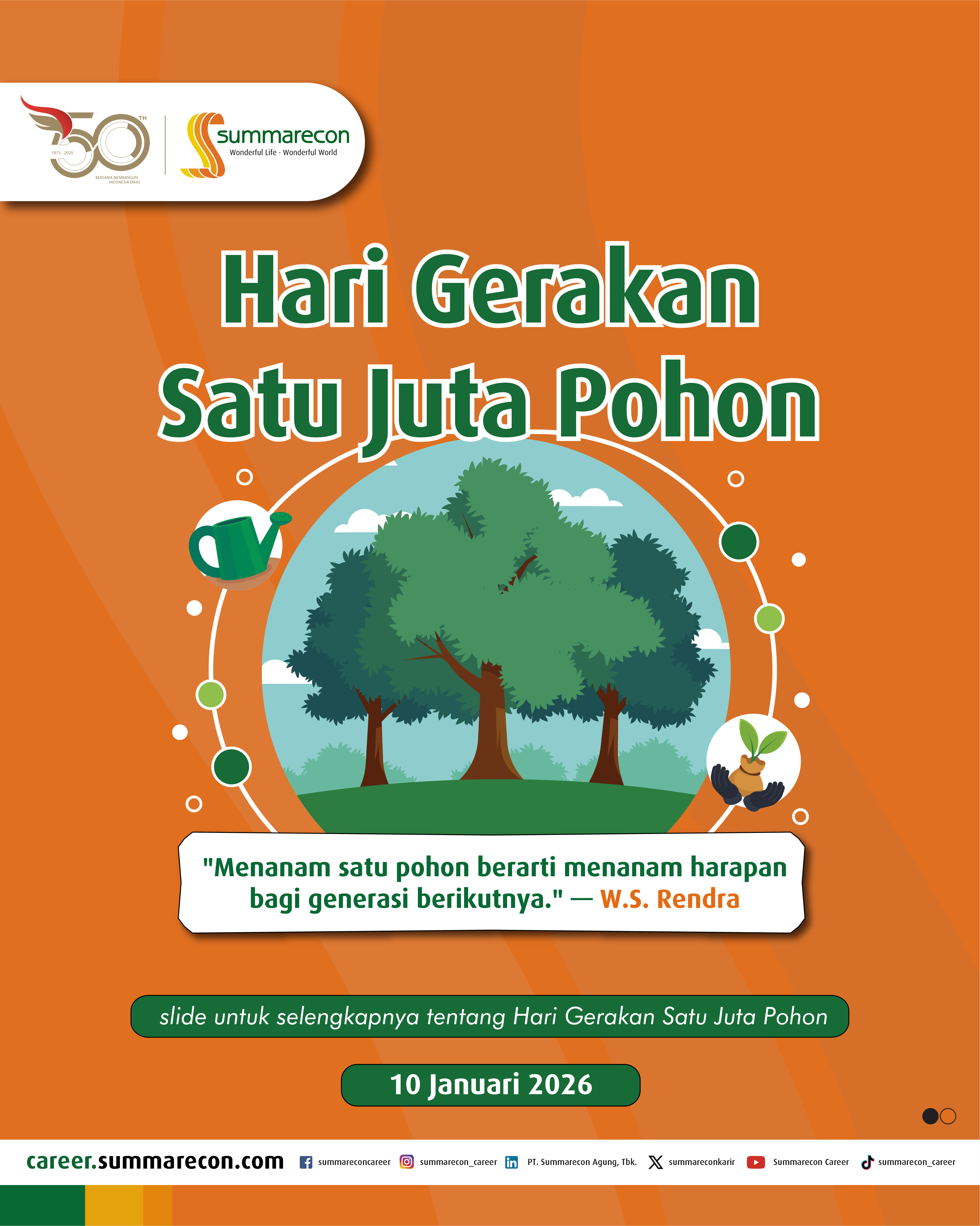 Hari Gerakan Satu Juta Pohon
